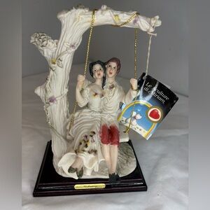 Capodimonte Valentino Series by Miriam/Italian Sculpture/Porcelain/Vintage